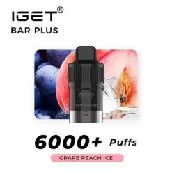 Pod Only - Iget Bar Plus 6000 Puffs