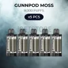 5 pcs gunnpod moss 8000 puffs
