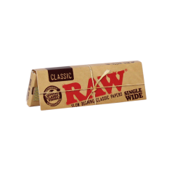 RAW CLASSIC -Rolling Paper Single Wide 50 Leaves