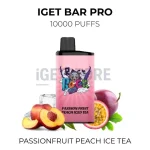 IGET Bar Pro 10000 Puffs - Passionfruit Peach Ice Tea