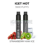 IGET Hot 5500 Puffs - Strawberry Kiwi