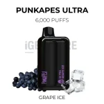 Punkapes Ultra 6000 - Grape Ice