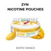 Zyn nicotine pouches exotic mango