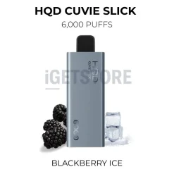 Hqd cuvie slick 6000 blackberry ice