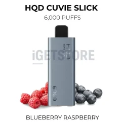 Hqd cuvie slick 6000 blueberry raspberry