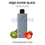 HQD Cuvie Slick 6000 Puffs - Strawberry Kiwi