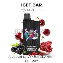 Iget bar 3500 blackberry pomegranate cherry