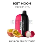 IGET Moon K5000 Puffs - Passion Fruit Lychee