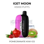 IGET Moon K5000 Puffs - Pomegranate Kiwi Ice