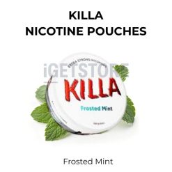 Killa nicotine pouches frosted mint