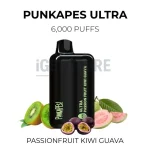 Punkapes Ultra 6000 - Passionfruit Kiwi Guava