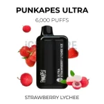 Punkapes Ultra 6000 - Strawberry Lychee