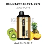 Punkapes Ultra Pro 12000 Puffs - Kiwi Pineapple